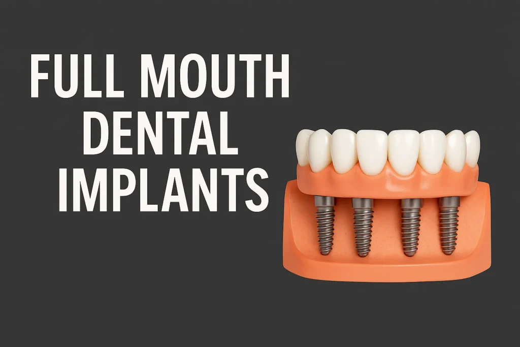 Full Mouth Dental Implants Model